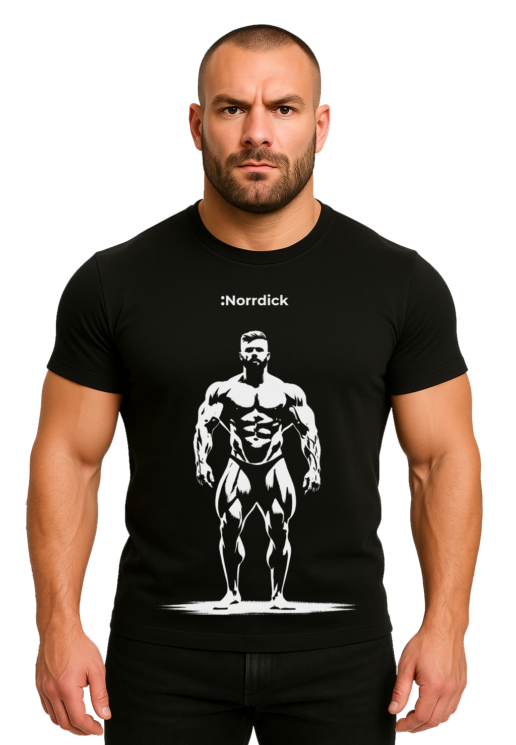 LUX T-shirt 004 - Muscle man