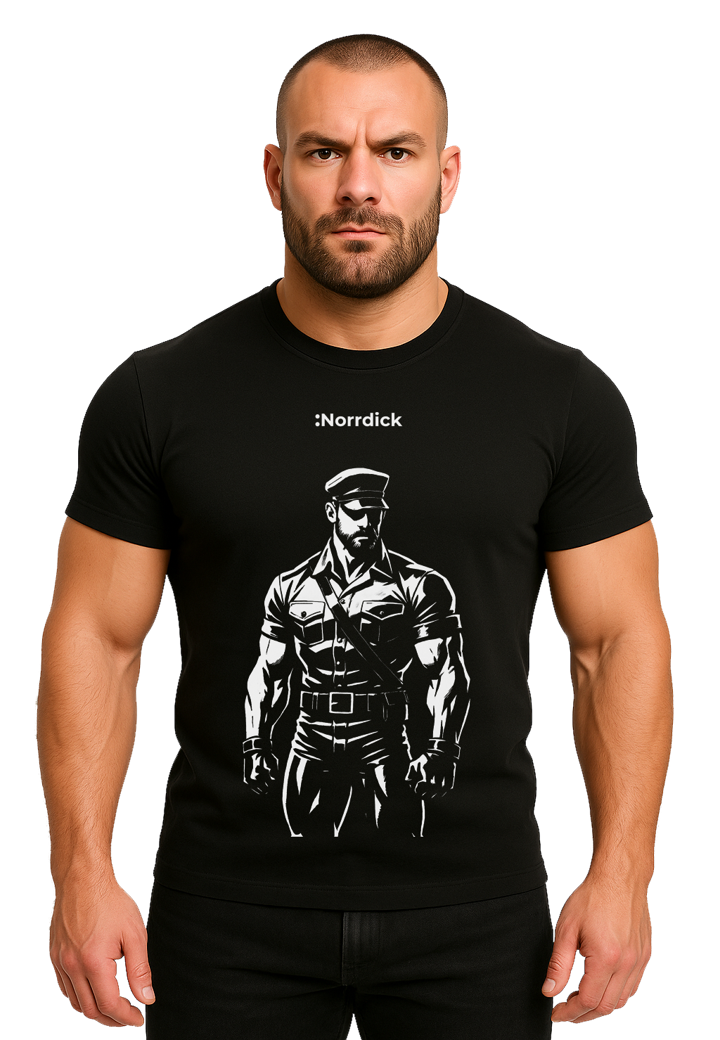 LUX T-shirt 010 - Leather Cop
