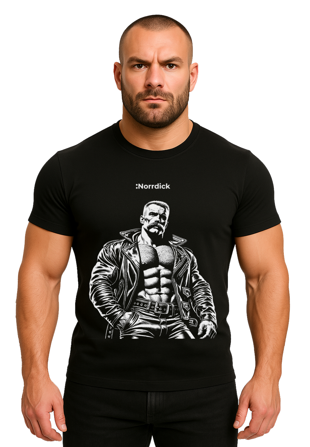 LUX T-shirt 013 - Leather man