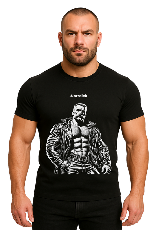 LUX T-shirt 013 - Leather man