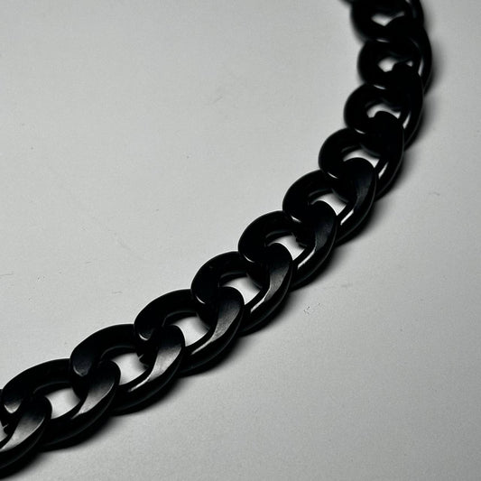 ALL BLACK Heavy Cuban Link Chain
